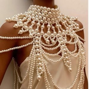 Pearl Statement Body Jewelry